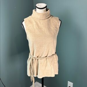 Zara Tan Knit Pullover